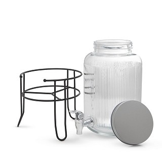 Діспенсер Fissman для напоїв 3,9 л скло (16397) Діспенсер Fissman для напоїв 3,9 л скло (16397)