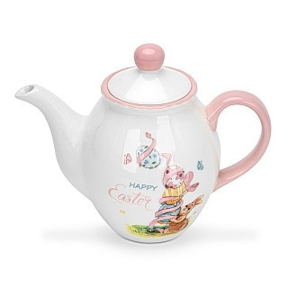 Чайник для заварювання Fissman HAPPY EASTER 800 мл доломіт (0437)