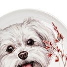 Тарелка Fissman DOGS 15 см фарфор (16080)