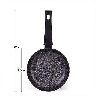 Сковорода для жарки Fissman FIORE 20x4,5 см со съемной ручкой (14292) Сковорода для жарки Fissman FIORE 20x4,5 см со съемной ручкой (14292)