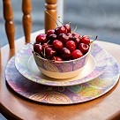 Тарілка плоска Fissman PURPUR 25x1,4 см (8958)