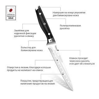 Сашими нож (янагиба) Fissman TAKATSU 20 см (2357) Сашими нож (янагиба) Fissman TAKATSU 20 см (2357)