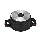 Каструля Fissman 20x9,3 см / 2,4 л EVOLUTION зі скляною кришкою литий алюміній з антипригарним покриттям (14580)