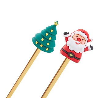 Набір столових приборів Fissman XMAS 2 придмети нержавіюча сталь (3066)