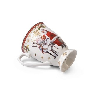 Чашка Fissman CHRISTMAS 300 мл фарфор (13799) Чашка Fissman CHRISTMAS 300 мл фарфор (13799)