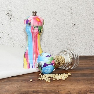 Мельница для перца и приправ Fissman 13x5 см механическая (8156)