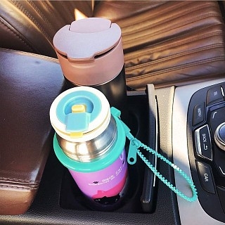 Термос детский для чая Fissman 360 мл Котенок (9691)