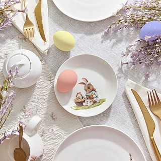 Тарелка Fissman 15 см EASTER фарфор (13691)