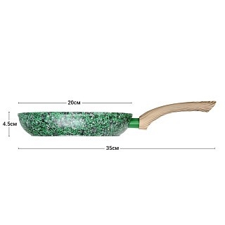 Сковорідка для смаження Fissman MALACHITE 20x4,5 см (4310)