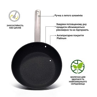 Сковорідка для смаження Fissman JOLLY 26x5,5 см (4293)