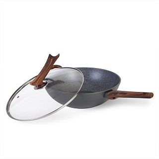 Сковородка ВОК Fissman CAPELLA 30x8,5 см / 4,3 л с крышкой (14957) Сковородка ВОК Fissman CAPELLA 30x8,5 см / 4,3 л с крышкой (14957)