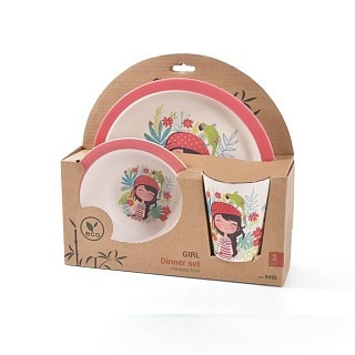 Детский набор Fissman "ДЕВОЧКА" 3 пр. (9495) Детский набор Fissman "ДЕВОЧКА" 3 пр. (9495)