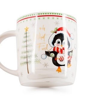 Набор Fissman из кружки 350 мл и фарфоровые игрушки (14046) Набор Fissman из кружки 350 мл и фарфоровые игрушки (14046)