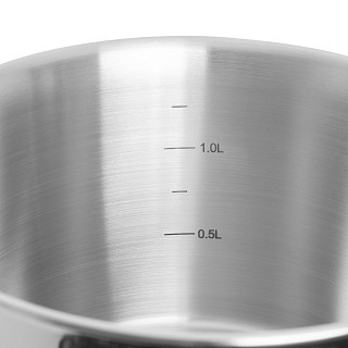 Ківш Fissman TIERNO 16x9,5 см / 1,5 л зі скляною кришкою нержавіюча сталь (5488) Ківш Fissman TIERNO 16x9,5 см / 1,5 л зі скляною кришкою нержавіюча сталь (5488)