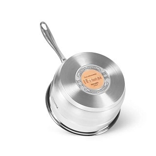 Ківш Fissman NORDIA 16x9 см / 1,8л з кришкою (5370) Ківш Fissman NORDIA 16x9 см / 1,8л з кришкою (5370)