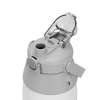 Термос Fissman 800 мл, цвет серый нержавеющая сталь (9864)