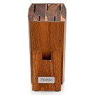 Підставка для ножів Fissman 5 слотів акація (2745)