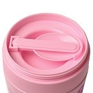 Термос для їжі Fissman 350 мл рожевий (9679)