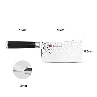 Кухарська сокира Fissman KOJIRO 16 см (2564)