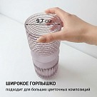 Ваза Fissman 25 см скло (13520)