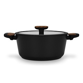 Каструля Fissman FEORELLA 26x12 см 5,44 л зі скляною кришкою алюміній з антипригарним покриттям (14515) Каструля Fissman FEORELLA 26x12 см 5,44 л зі скляною кришкою алюміній з антипригарним покриттям (14515)