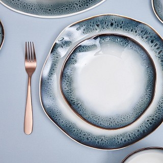 Набор Fissman из 2-х тарелок GALACTICA 26 см фарфор (13630) Набор Fissman из 2-х тарелок GALACTICA 26 см фарфор (13630)