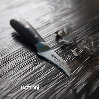 Нож для чистки овощей Fissman HATTORI 6 см (2529) Нож для чистки овощей Fissman HATTORI 6 см (2529)