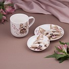 Кухоль Fissman DOGS 380 мл порцеляна (16066)