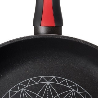 Сковорода для жарки Fissman 28x6,5 см POWER алюминий с антипригарным покрытием (4839)