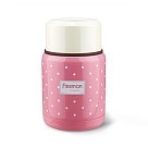 Термос для їжі Fissman 350 мл рожевий (9666)