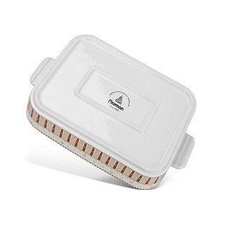 Форма для запекания Fissman 25х19х6 см MIRACLE фарфор (13749)