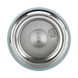 Термос Fissman 390 мл цвет голубой нержавеющая сталь (9867)