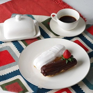 Тарілка Fissman ALEKSA 27 см порцеляна (3897)