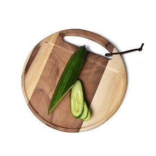 Разделочная доска Fissman 31x1,5 см акация (8037)