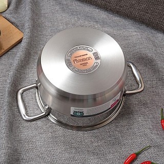 Каструля Fissman NORDIA 20x12 см / 3,7 л зі скляною кришкою (5373) Каструля Fissman NORDIA 20x12 см / 3,7 л зі скляною кришкою (5373)