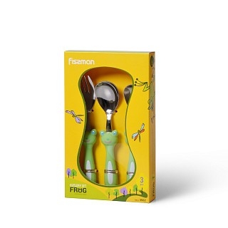 Набор столовых приборов Fissman ЛЯГУШКА 3 предмета (3562)