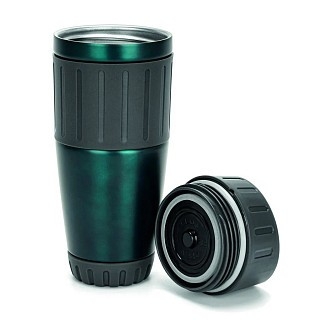 Термокружка Fissman 500 мл зеленая нержавеющая сталь (9826)