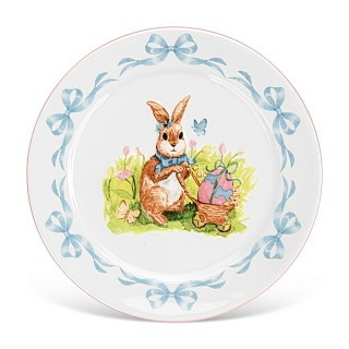 Тарелка Fissman HAPPY EASTER 15 см доломит (0431)