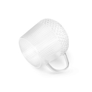 Набір з 2-х кухлів Fissman 410 мл жаростійке скло (6598)