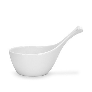 Блюдо Fissman сервировочное HORECA 16x10 см фарфор (14129)