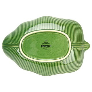 Блюдо Fissman GREEN 32,5x22,5x5 см керамика (6200)