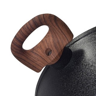 Каструля з кришкою Fissman VESUVIO STONE 20x8,5 см на 2,3 л (4245)