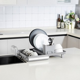 Сушка для посуду Fissman 51x36,5 см нержавіюча сталь, пластик (17079)