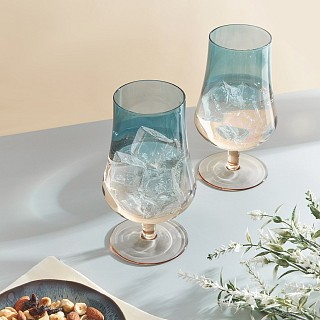 Набор из 2-х бокалов Fissman для холодных напитков 600 мл. стекло (13686)