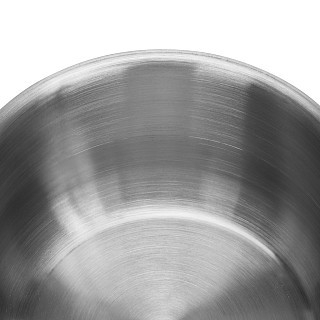 Ковш Fissman со стеклянной крышкой GULLIVER 12x7,5 см/0,8 л нержавеющая сталь (5410)