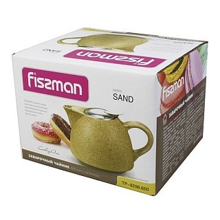 Заварювальний чайник Fissman 650 мл з ситечком (9298) Заварювальний чайник Fissman 650 мл з ситечком (9298)