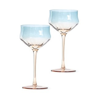 Набір з 2-х бокалів Fissman для коктейлів 270 мл скло (13687)