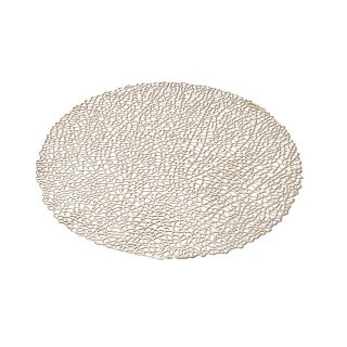 Сервірувальний килимок Fissman круглий 38 см ПВХ ціна за 1од (0726)