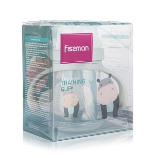 Пляшка для води Fissman 260 мл з трубочкою (6904)