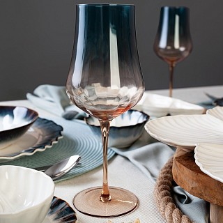 Набор из 2-х бокалов Fissman для красного вина 600 мл. стекло (13684)